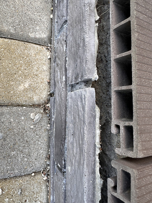 Облицовка фундамента террасы на brigadi.by