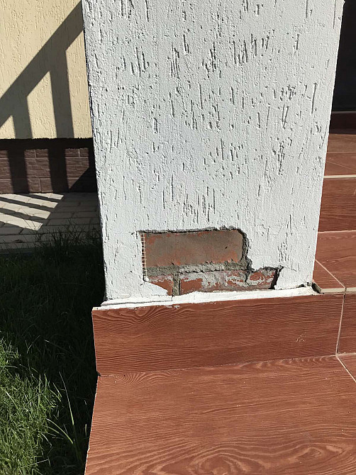 Ремонт и облицовка плиткой крыльца и террасы на brigadi.by