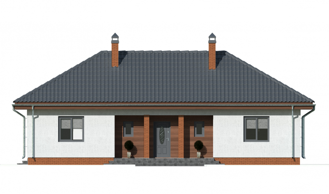 Возведение коробки одноэтажного дома весной, на brigadi.by