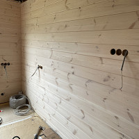 Фотографии для &quot;Монтаж имитации бруса внутри&quot;