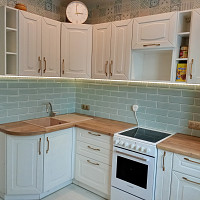 Фотографии для "Укладка фартука"