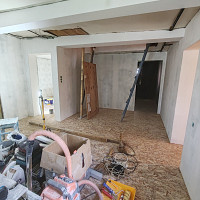 Фотографии для "Обшивка стен гипсокартоном"