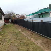 Фотографии для "Забор из металлопрофиля"