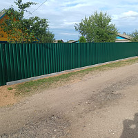 Фотографии для "Забор из металлопрофиля"