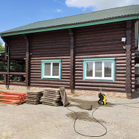 Фотографии для "Шлифовка сруба"