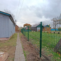 Фотографии для &quot;Установка забора из сетки рабицы&quot;