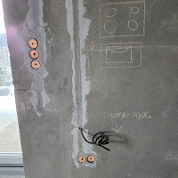 Фотографии для "Штробление стен"