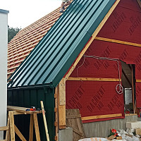 Фотографии для "Монтаж металлочерепицы"