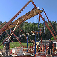 Фотографии для "Монтаж металлочерепицы"