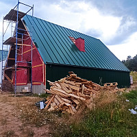 Фотографии для "Монтаж металлочерепицы"