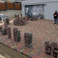 Фотографии для "Укладка тротуарной плитки под ключ"