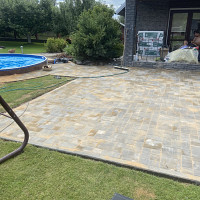 Фотографии для "Укладка тротуарной плитки под ключ"