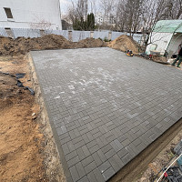 Фотографии для "Укладка тротуарной плитки под ключ"
