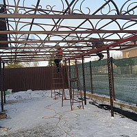 Фотографии для "Забор из металлопрофиля"