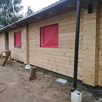 Фотографии для "Монтаж имитации бруса"