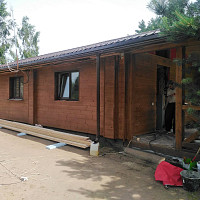 Фотографии для "Монтаж имитации бруса"