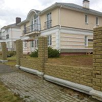 Фотографии для "Отделка фасада камнем"