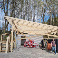 Фотографии для &quot;Монтаж стропильной системы&quot;