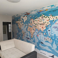 Фотографии для "Поклейка обоев"