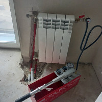 Фотографии для "Установка радиаторов отопления"