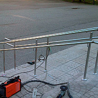 Фотографии для "Изготовление перил"