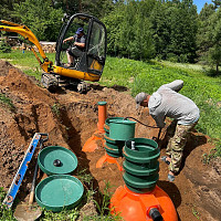 Фотографии для "Монтаж дренажной системы"