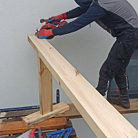 Фотографии для "Монтаж фальцевой кровли"