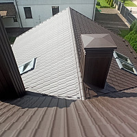 Фотографии для "Монтаж фальцевой кровли"