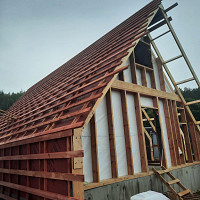 Фотографии для "Монтаж фальцевой кровли"
