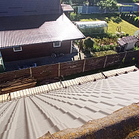 Фотографии для "Монтаж фальцевой кровли"