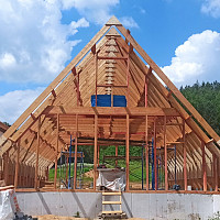 Фотографии для "Монтаж фальцевой кровли"