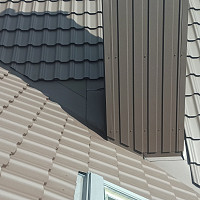 Фотографии для "Монтаж фальцевой кровли"