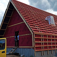 Фотографии для "Монтаж фальцевой кровли"