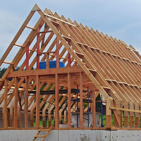 Фотографии для "Монтаж фальцевой кровли"