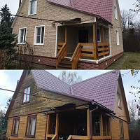 Фотографии для "Монтаж сайдинга"