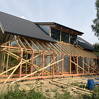 Фотографии для "Монтаж кровли"