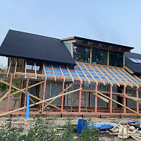 Фотографии для "Монтаж стропильной системы"