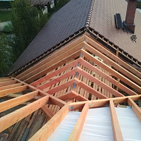 Фотографии для "Монтаж стропильной системы"