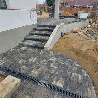Фотографии для "Укладка тротуарной плитки под ключ"