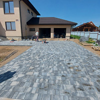 Фотографии для "Укладка тротуарной плитки под ключ"