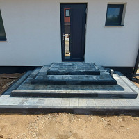 Фотографии для "Укладка тротуарной плитки под ключ"