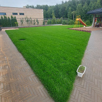 Фотографии для "Укладка тротуарной плитки под ключ"