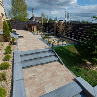 Фотографии для "Укладка тротуарной плитки под ключ"