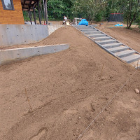 Фотографии для "Установка бордюра"