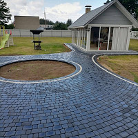 Фотографии для "Мощение дорожек"