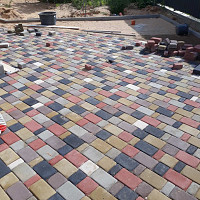 Фотографии для "Укладка гранитной брусчатки"