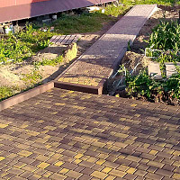 Фотографии для "Укладка гранитной брусчатки"