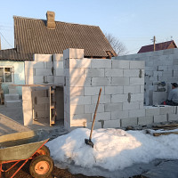 Фотографии для "Кладка блоков"