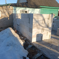 Фотографии для "Кладка блоков"