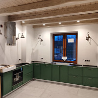 Фотографии для "Монтаж имитации бруса внутри"